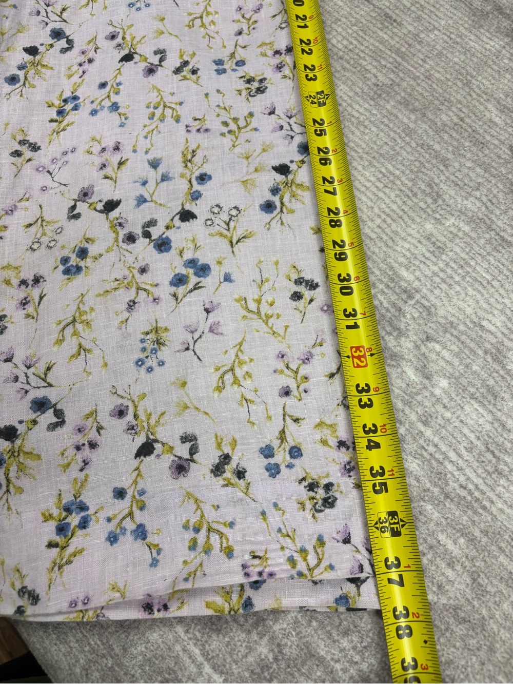 J. Jill Womens Love Linen Sleeveless Floral Jumper Dress Size S Lavender Summer - Picture 7 of 11